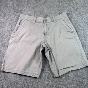 Weatherproof Utility Shorts Mens 34 Graphite Grey Stretch Ripstop Cargo W55504SC